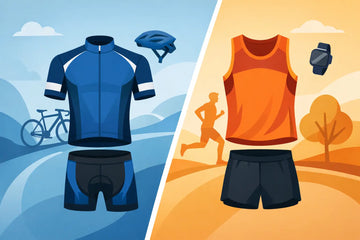 Cycling Jersey vs Running Top
