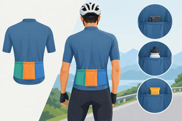 Your Cycling Jersey Pocket Placement Guide
