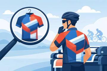 Why Some Printed Cycling Jerseys Look Blurry