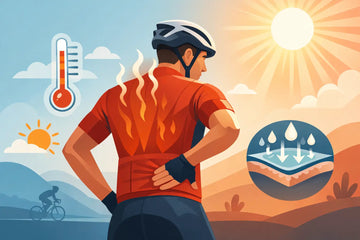 Why do some cycling jerseys feel hot?