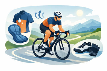 Good cycling apparel should help you ride