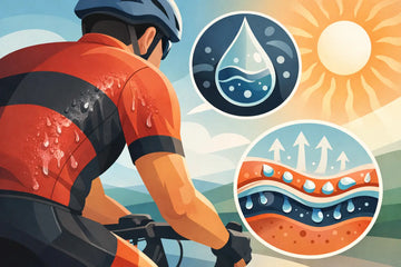 Why Some Cycling Jerseys Feel Sticky After Sweating
