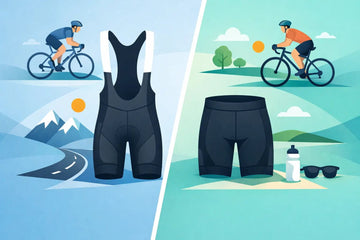 Cycling Bib Shorts vs Waist Shorts - Bizkut