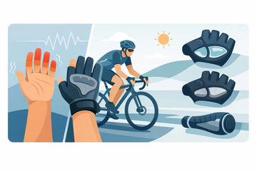 Cycling Gloves Numb Hands Padding Guide - Bizkut