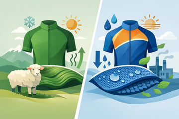 Cycling Jersey Fabric: Merino vs Polyester - Bizkut