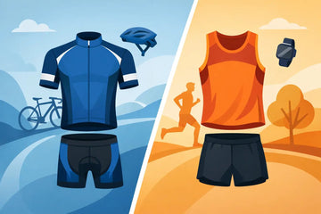 Cycling Jersey vs Running Top - Bizkut