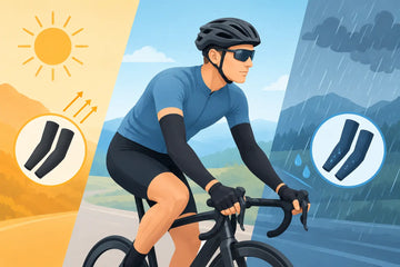 Cycling Arm Sleeves for Heat, Sun and Rain