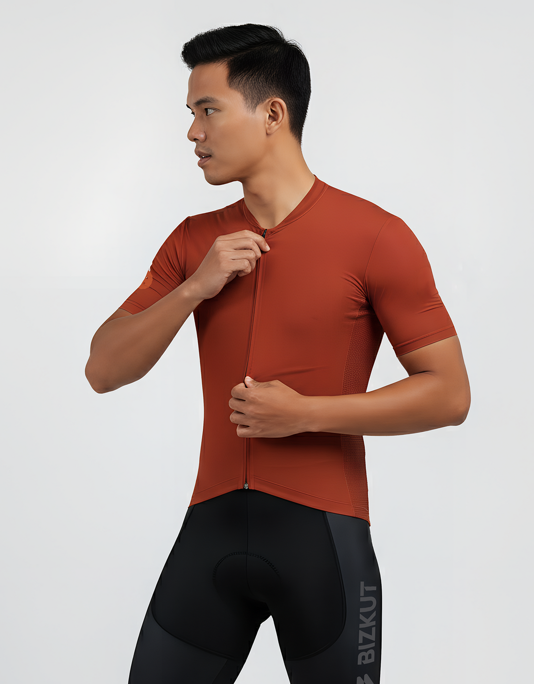 Basics Short Sleeve Cycling Jersey (Solid) - Bizkut