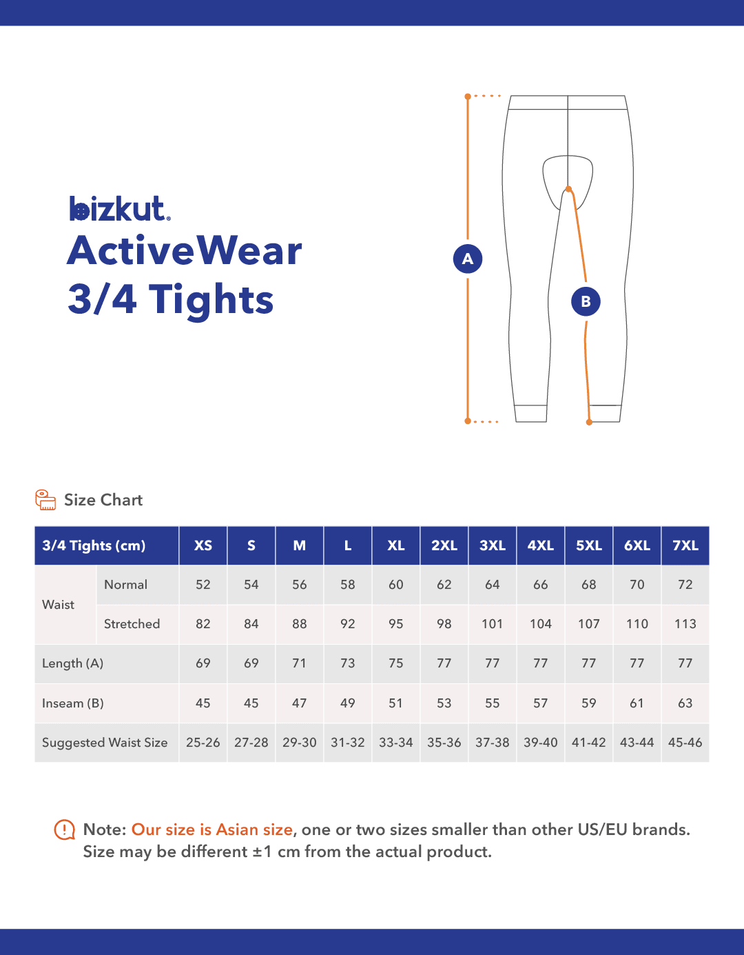 Active Compression 3/4 Tights (Non - padded) - Bizkut
