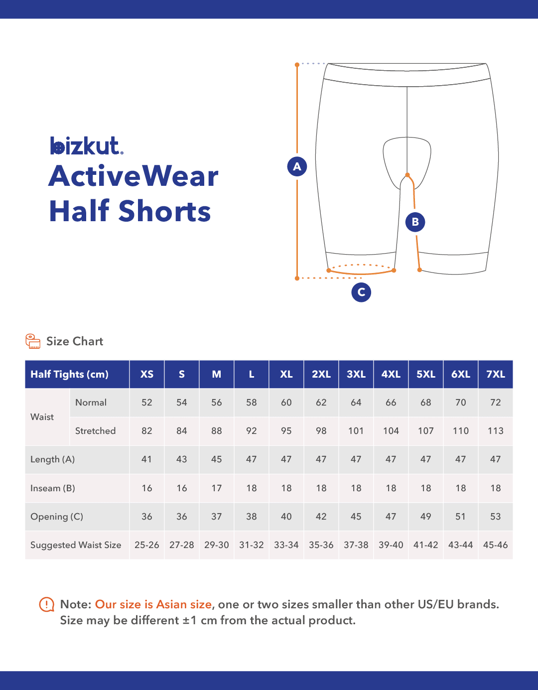 Active Compression Shorts (Non - padded) - Bizkut
