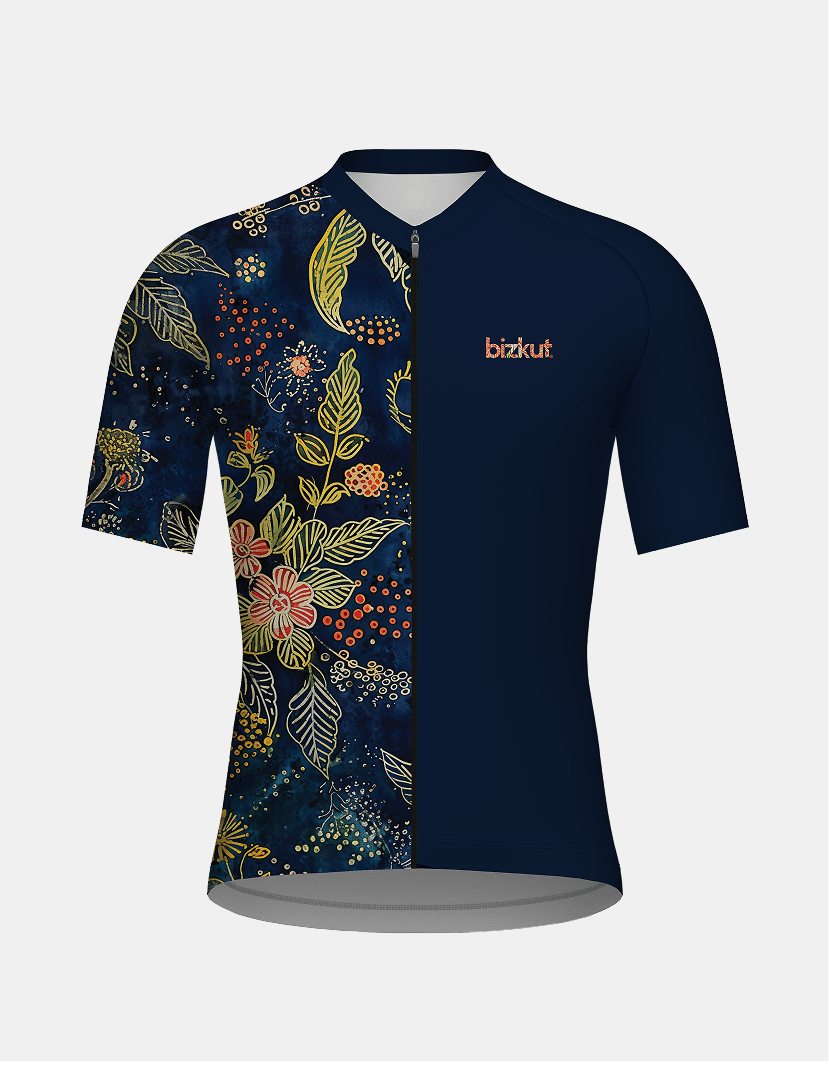 Maillot Cycliste Vintage Biemme Del Monte Batik - Équipe Pro 1997 - Taille L