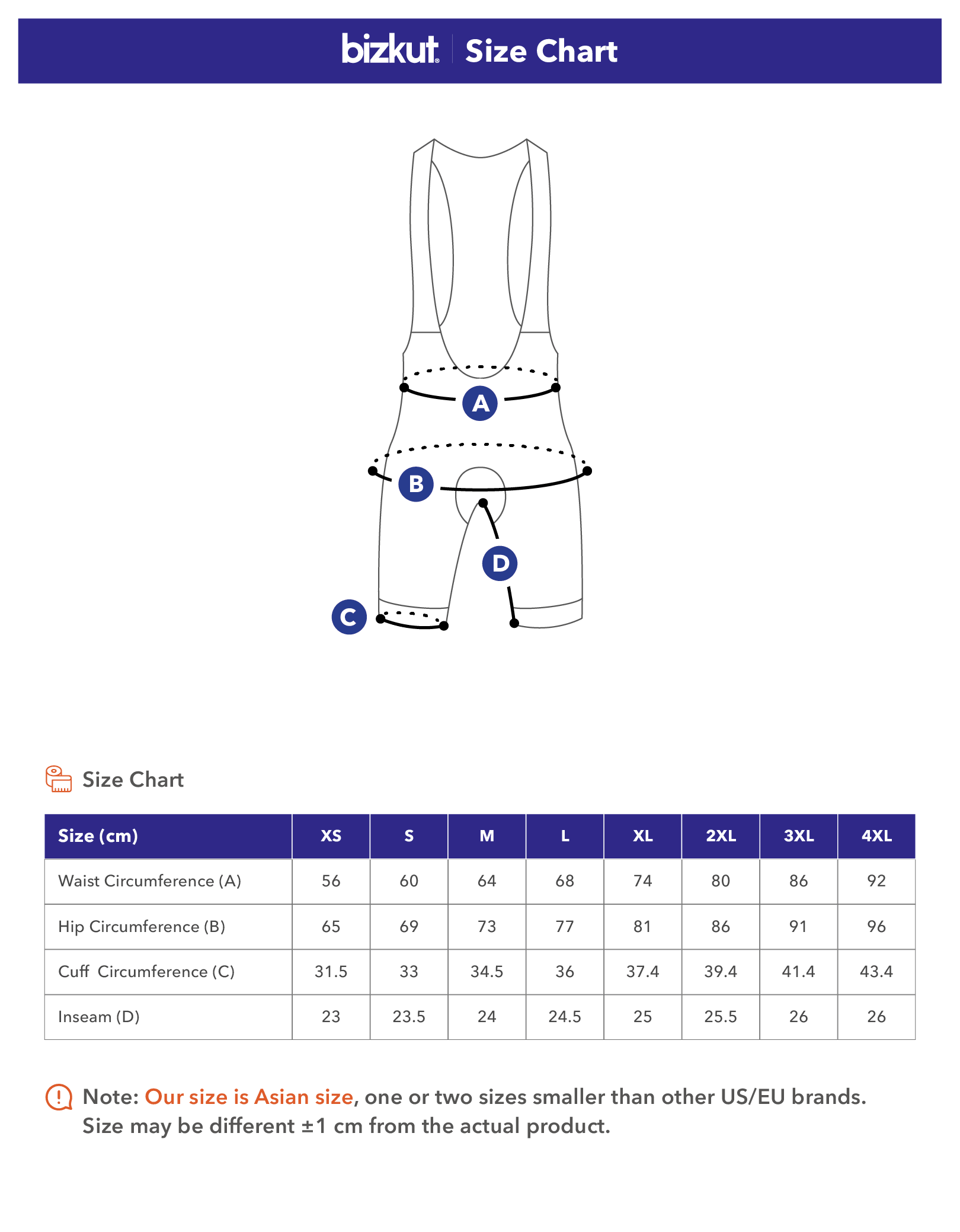 Bizkut Kendiri Endurance Cycling Bibs - Bizkut