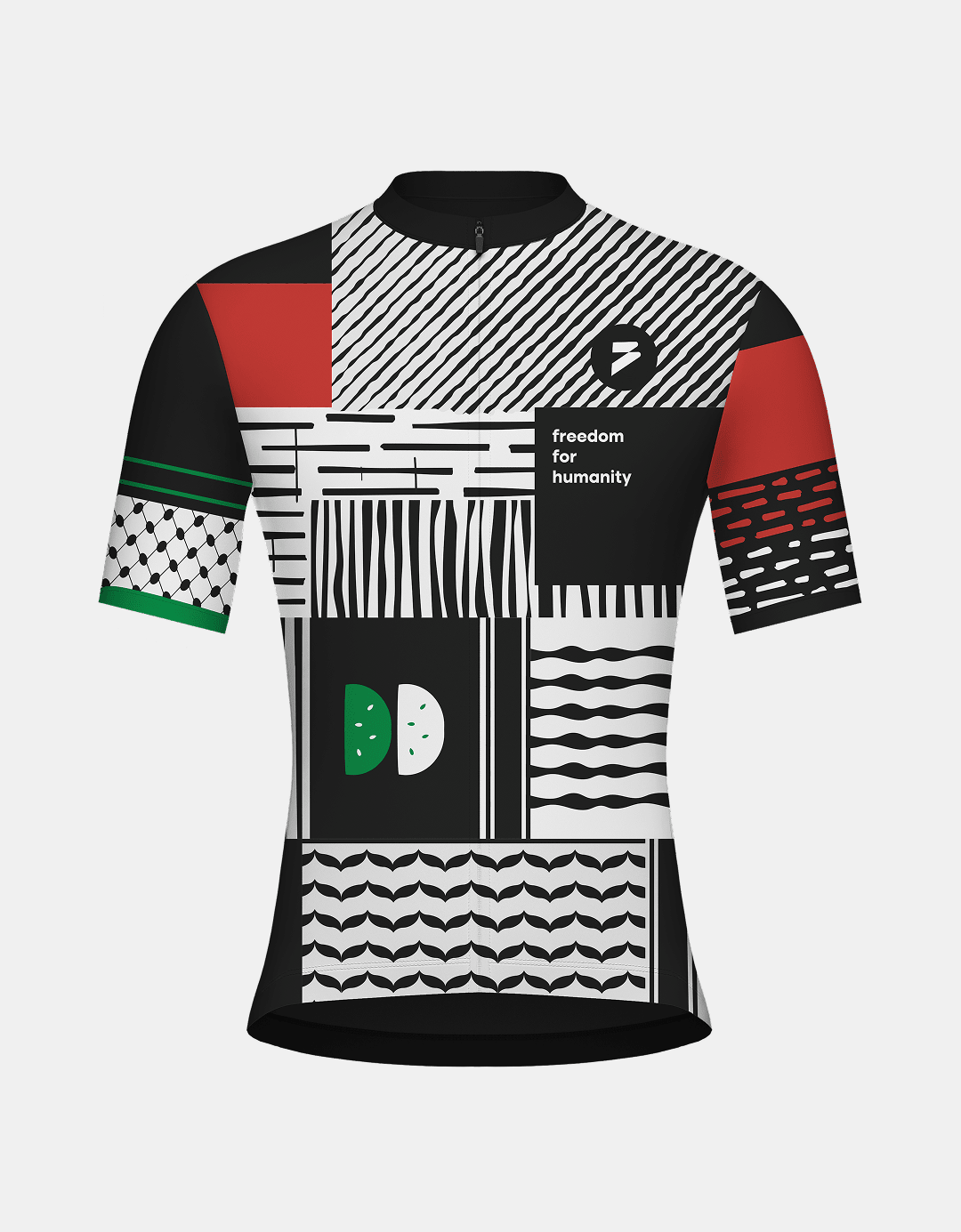 Bizkut Palestine Freedom Cycling Jersey (Limited Edition) - Bizkut