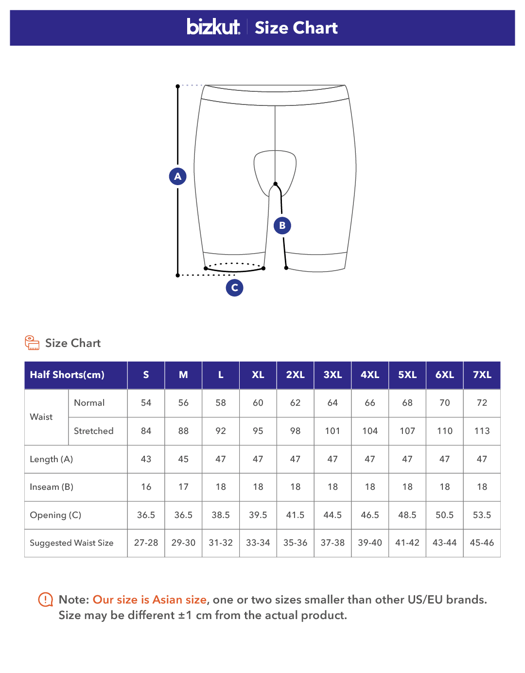 Blackout Cycling Shorts - Bizkut