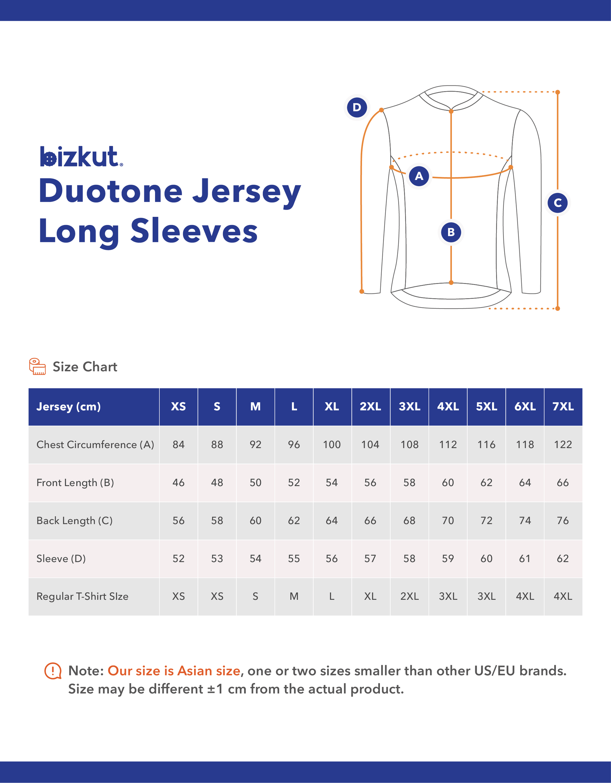 Duotone Long Sleeves Cycling Jersey Series - Bizkut