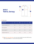 Kids Cycling Tetris Jersey - Bizkut