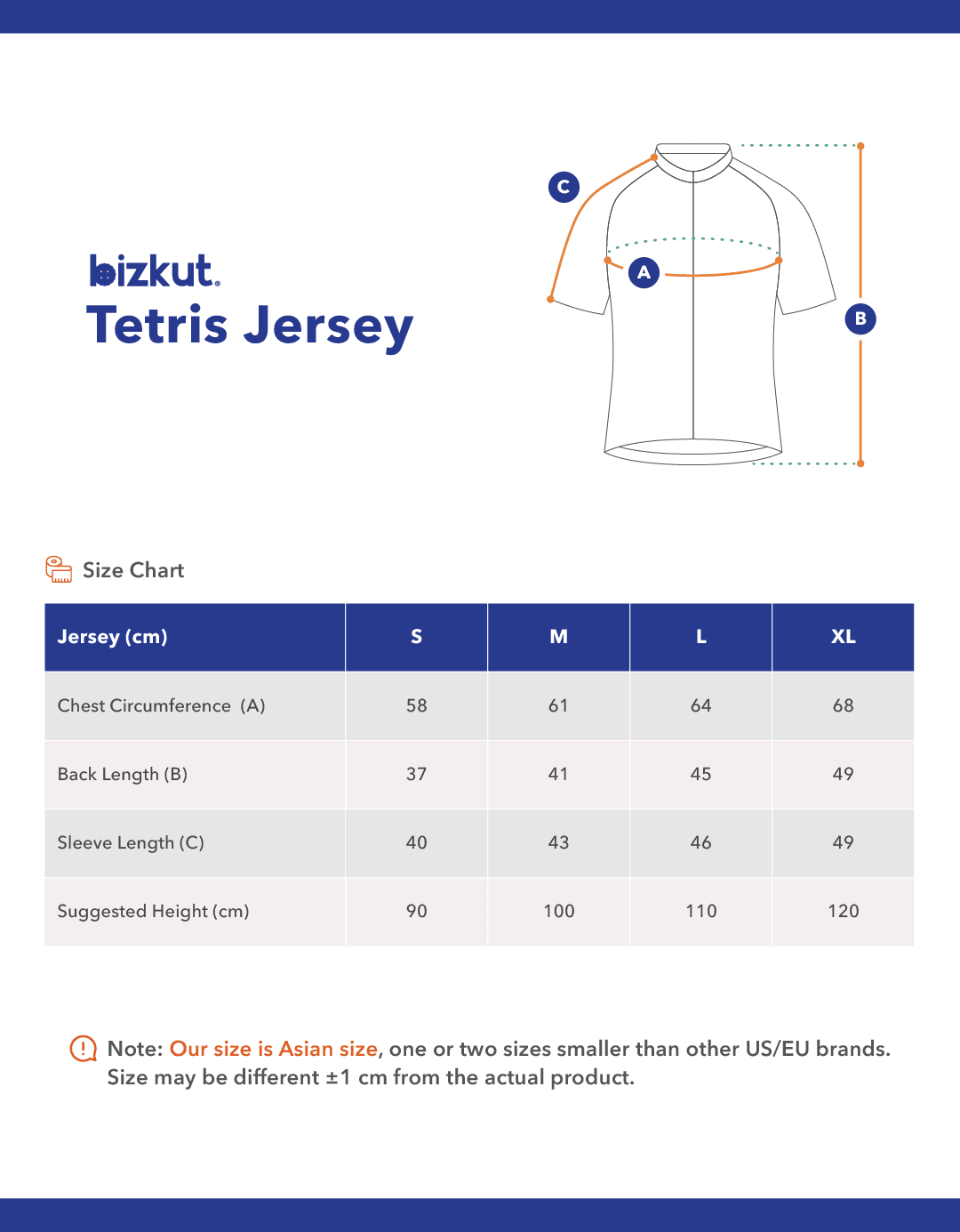 Kids Cycling Tetris Jersey - Bizkut