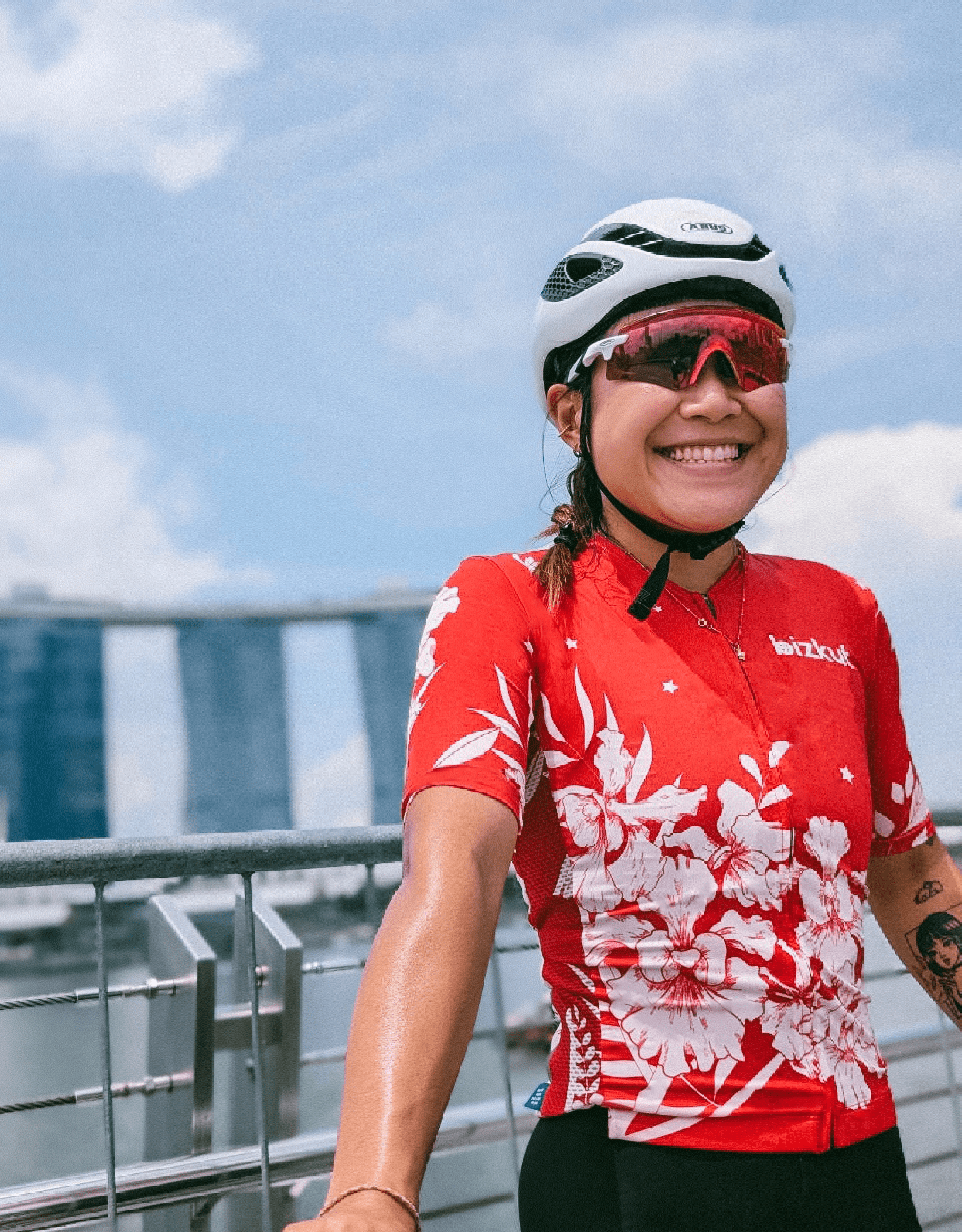 Orchid Cycling Jersey - Bloom in Unity - Bizkut