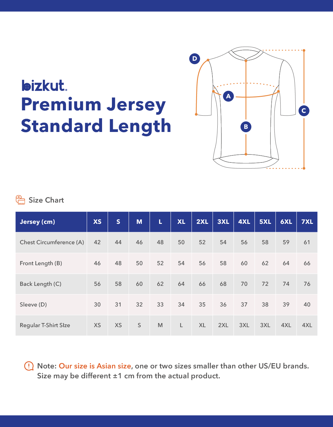 Premium Jersey Light Series - Bizkut