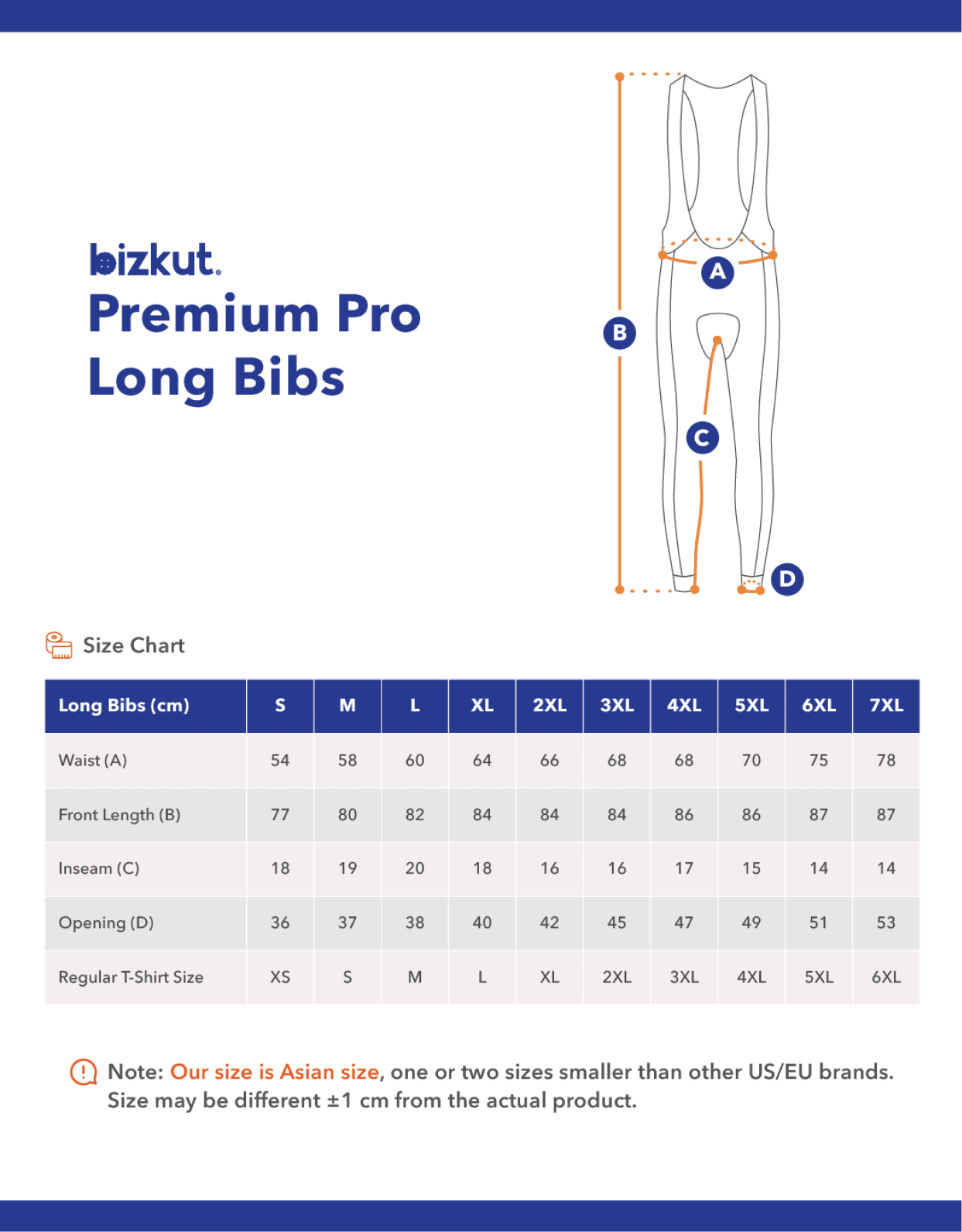 Premium Pro Long Cycling Bibs - Bizkut
