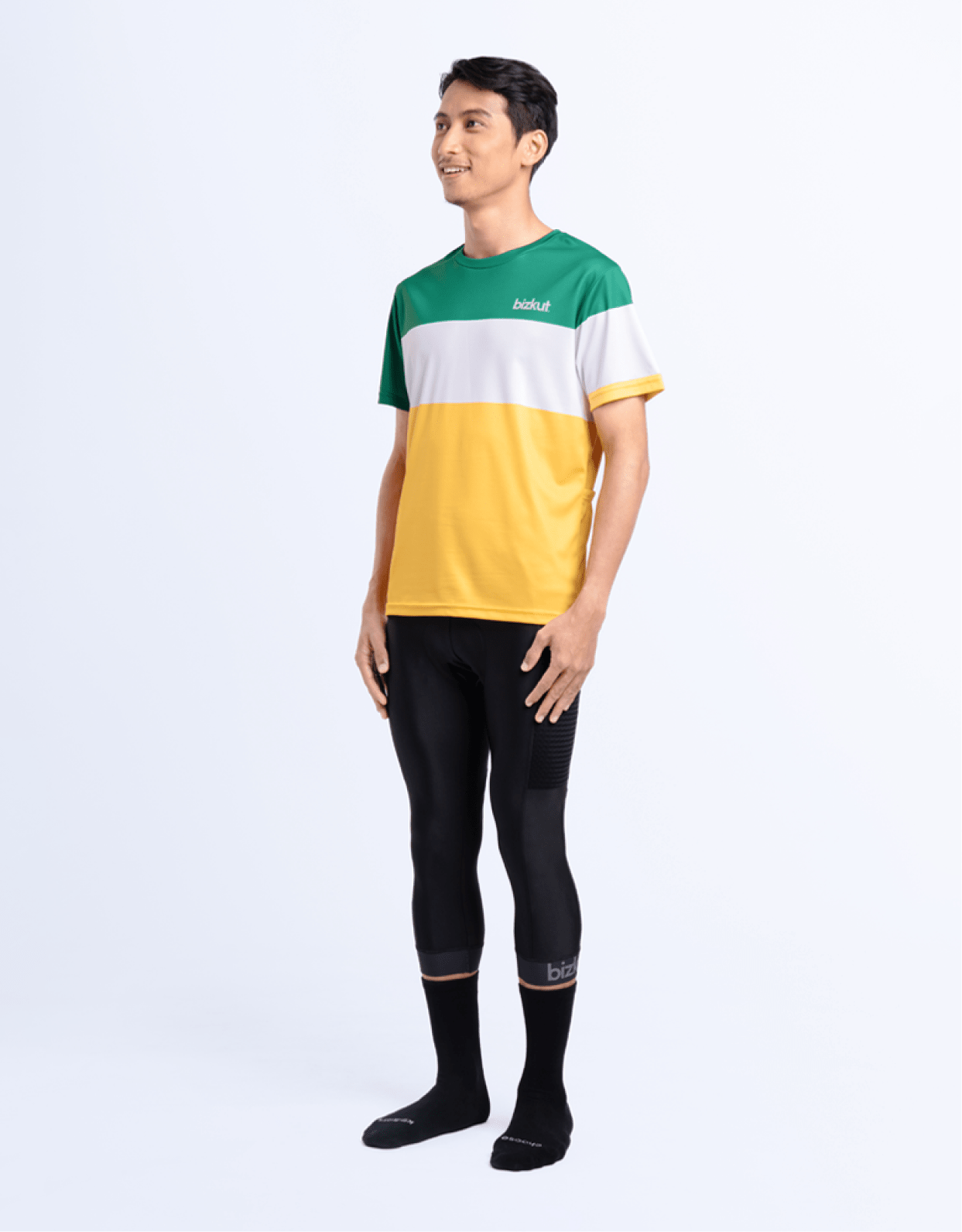 Premium Pro Pocket 3/4 Cargo Cycling Tights - Bizkut