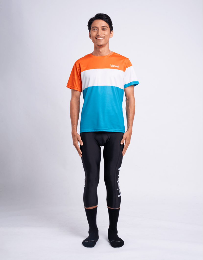Premium Singapura 3/4 Gel Cycling Tights - Bizkut