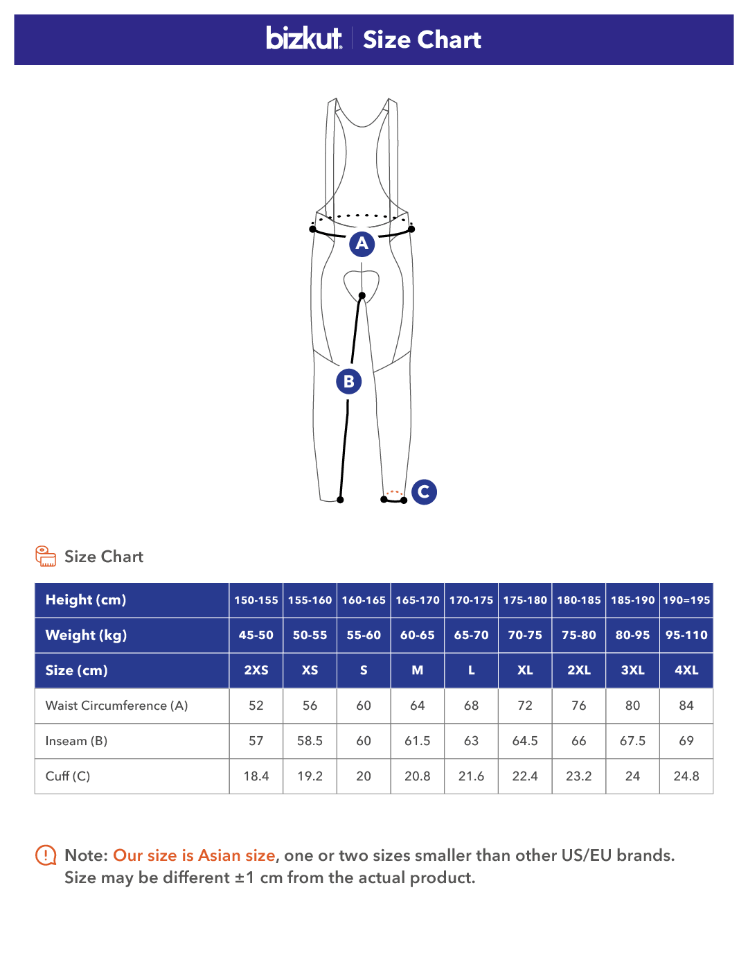 Rentas - Long Distance Full Length Cycling Bibs - Bizkut
