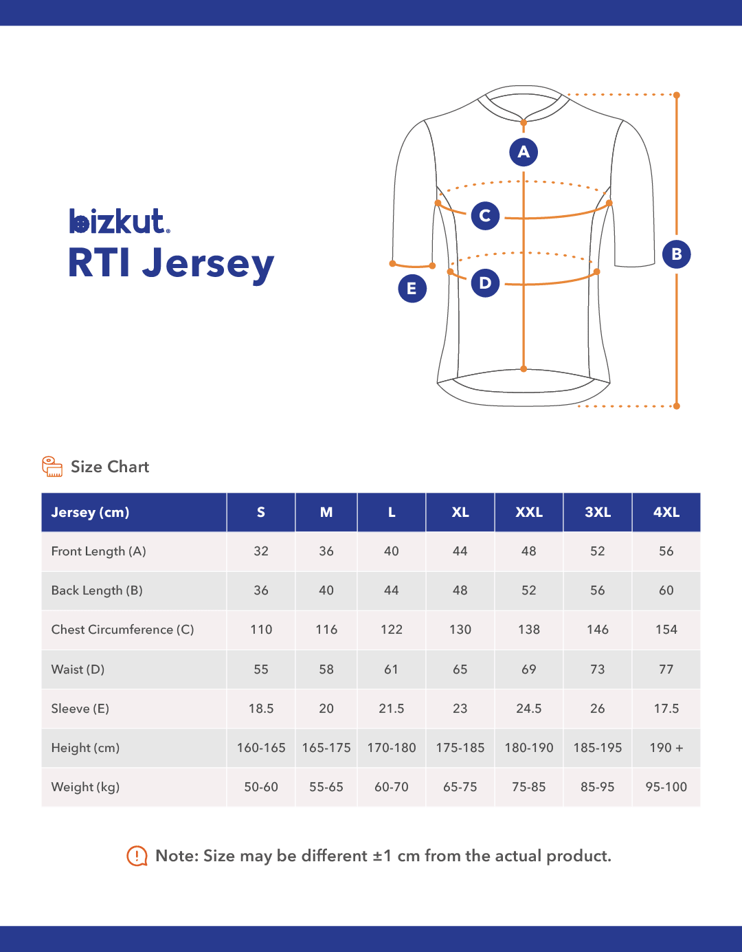 RTI Gradient Cycling Jersey - Bizkut