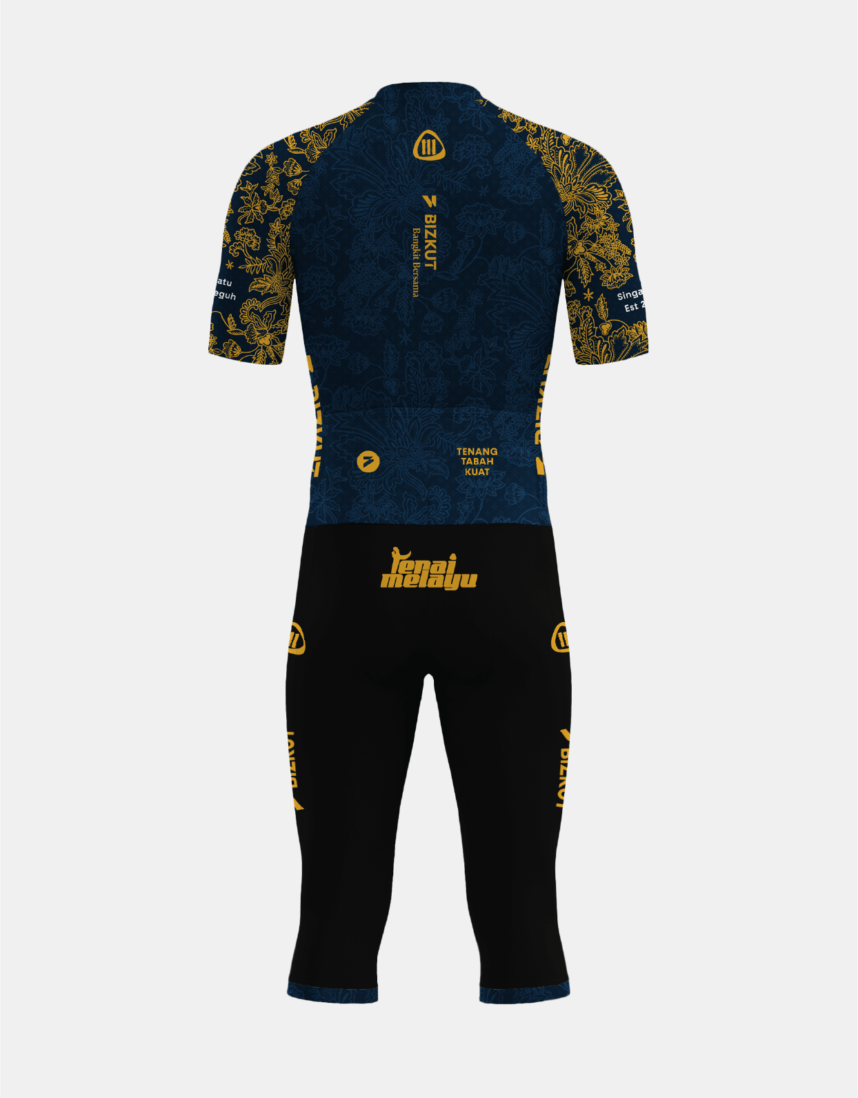 TMSG MK1 3/4 Sleeves (3/4 Length) Trisuit - Bizkut