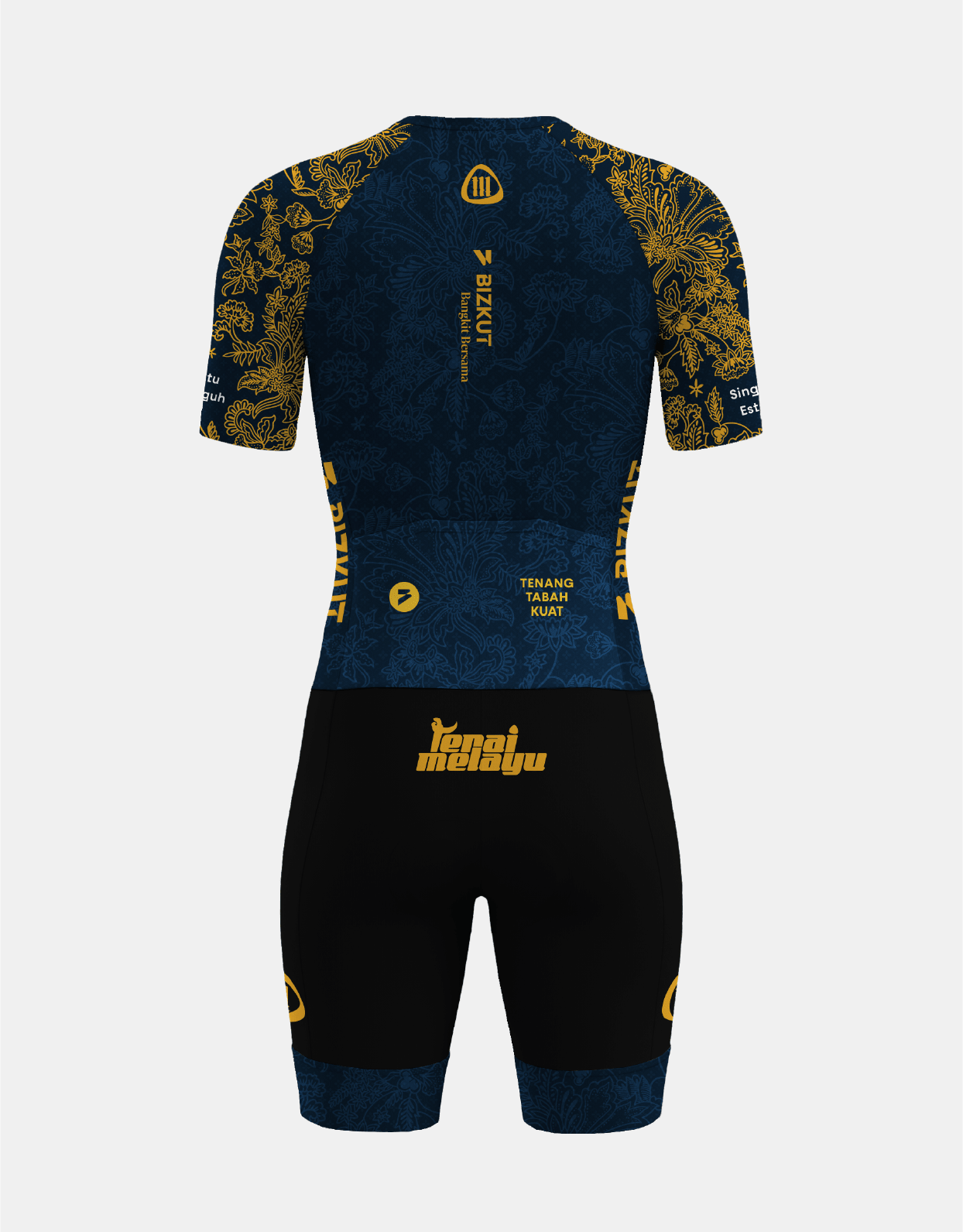 TMSG MK1 Short Sleeves (Short Length) Trisuit - Bizkut